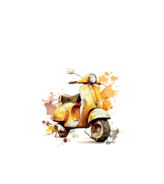 Motor  minta fehér pólón
