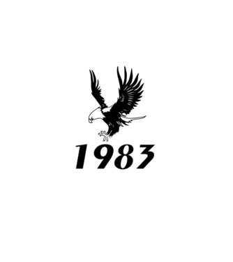 1983 minta fekete pólón