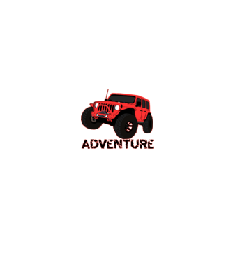 JEEP minta fekete pólón