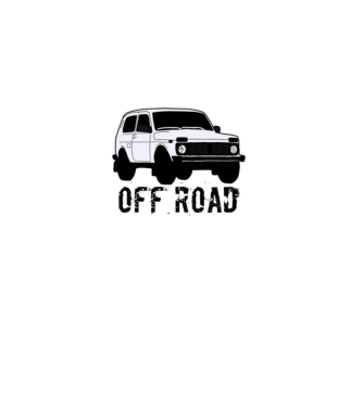 OFF ROAD minta fekete pólón