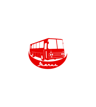 busz  színezhető minta homokszín pólón