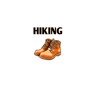 Hiking  minta fehér pólón