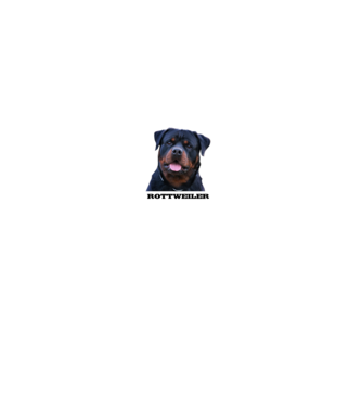 Rottweiler minta farmerkék pólón