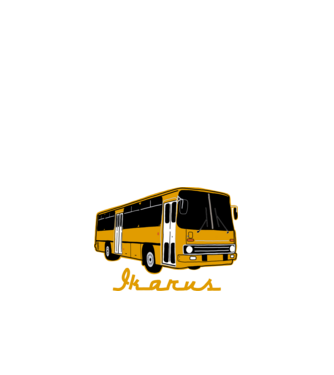 Ikarus  minta fehér pólón