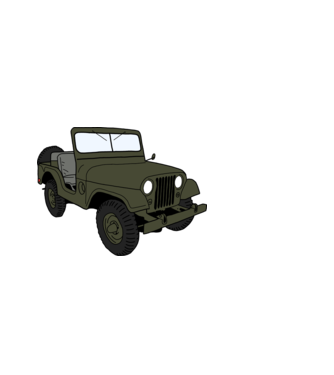 Jeep minta világoskék pólón