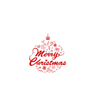 Merry Christmas minta fehér pólón