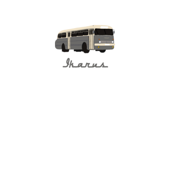Ikarus  minta fekete pólón
