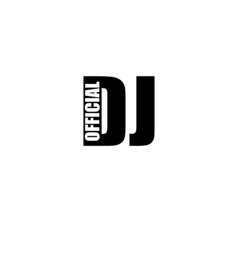 OFFICIAL DJ minta szürke pólón