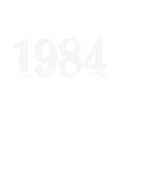 1984 minta fekete pólón