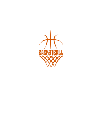 BASKETBALL minta fekete pólón