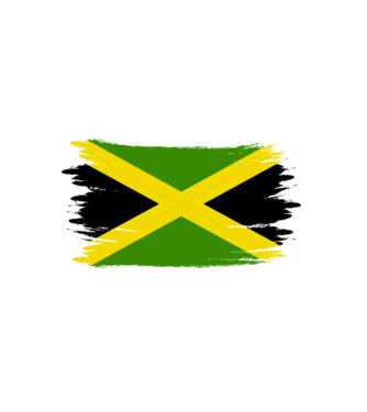 Jamaica minta fehér pólón