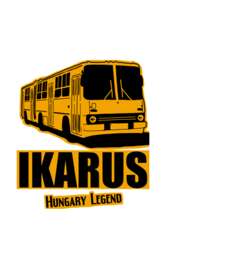 Ikarus  minta fekete pólón