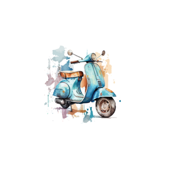 Motor  minta fehér pólón