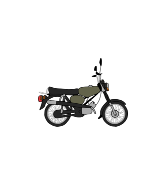 simson minta fehér pólón