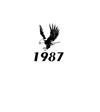 1987 minta fekete pólón