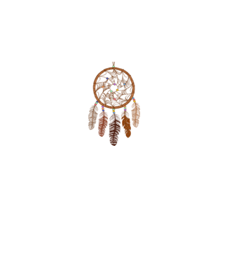 Dream Catcher minta fehér pólón