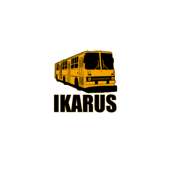 Ikarus minta farmerkék pólón