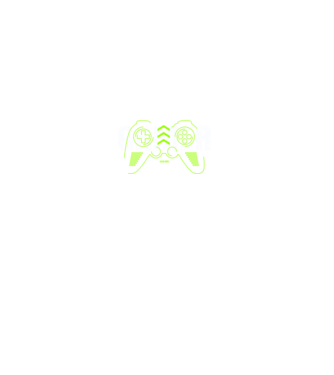 gamer minta fekete pólón