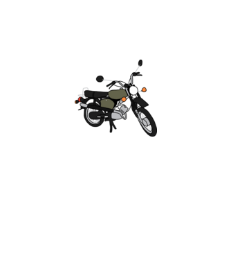 simson minta szürke pólón