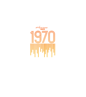 1970 minta fekete pólón