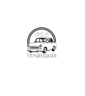 trabant minta fehér pólón
