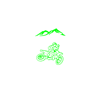 Enduro  minta farmerkék pólón