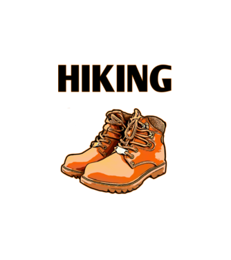Hiking  minta fehér pólón