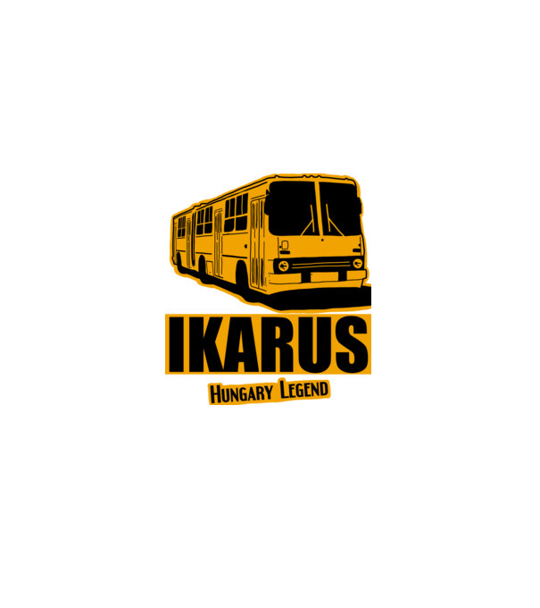 Ikarus minta szürke pólón
