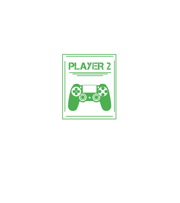 PLAYER 2 minta szürke pólón