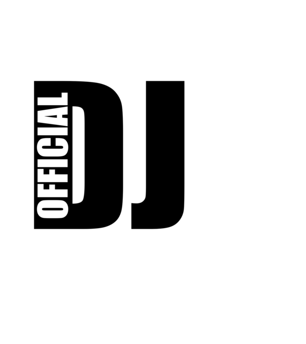 OFFICIAL DJ minta fehér pólón