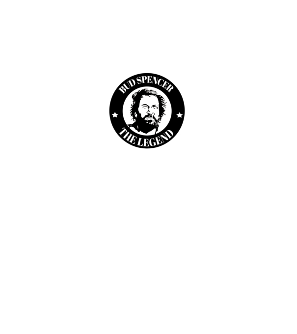 Bud spencer the legend minta fekete pólón