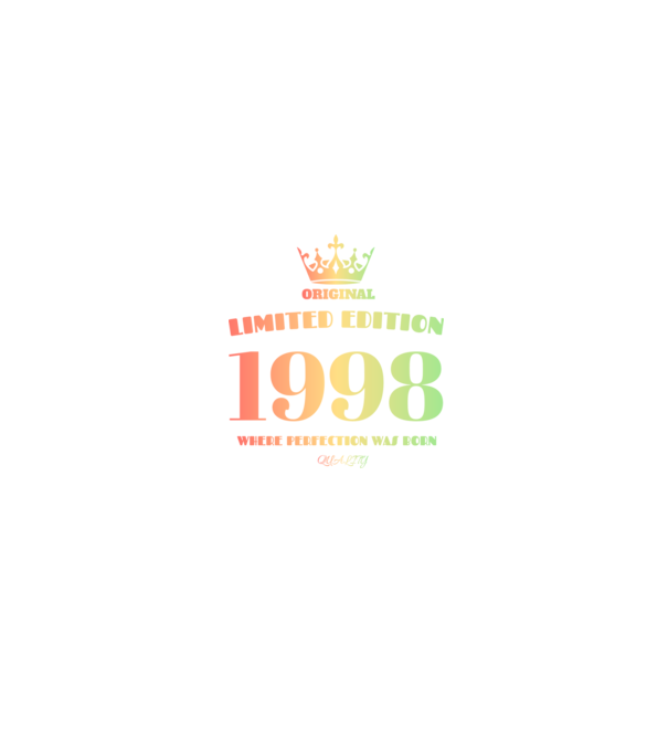 1998 minta fekete pólón