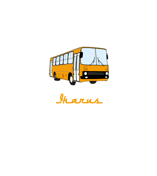 Ikarus minta szürke pólón
