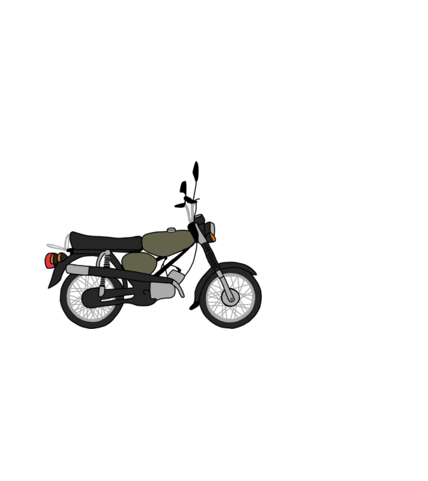 simson minta fekete pólón