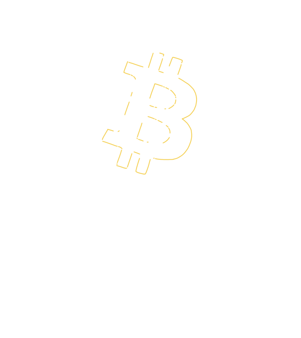Bitcoin  minta fekete pólón