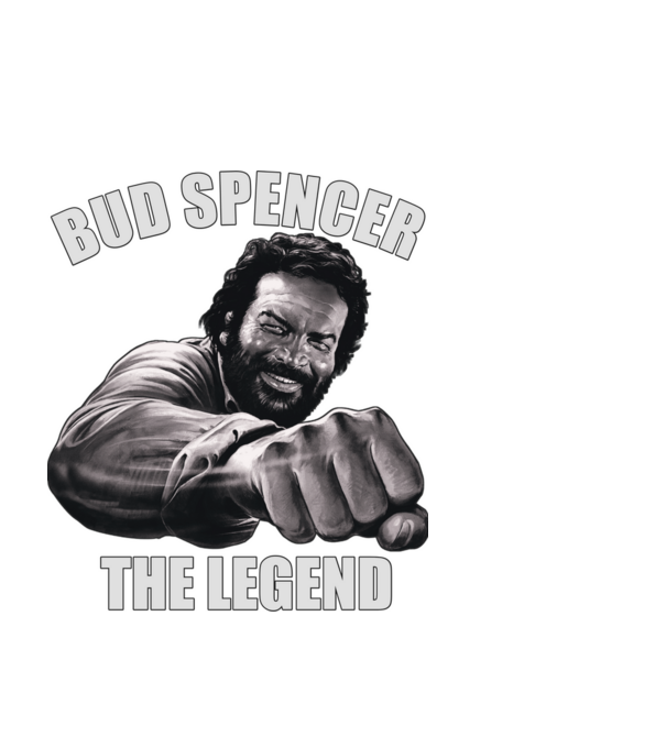Bud Spencer minta fekete pólón