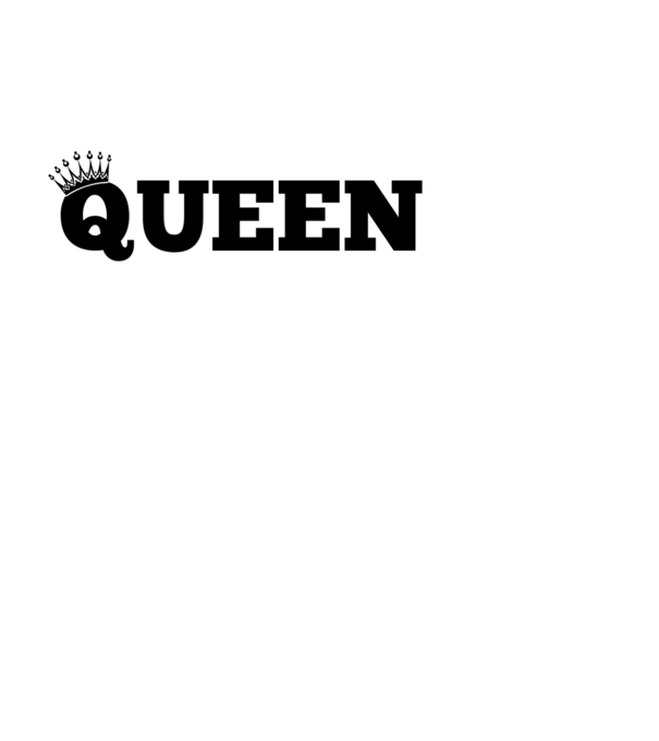 Queen minta fekete pólón