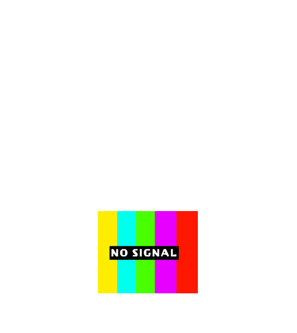 No signal minta világos rózsaszín pólón