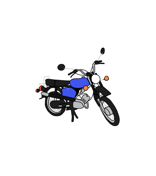 Simson  minta fehér pólón