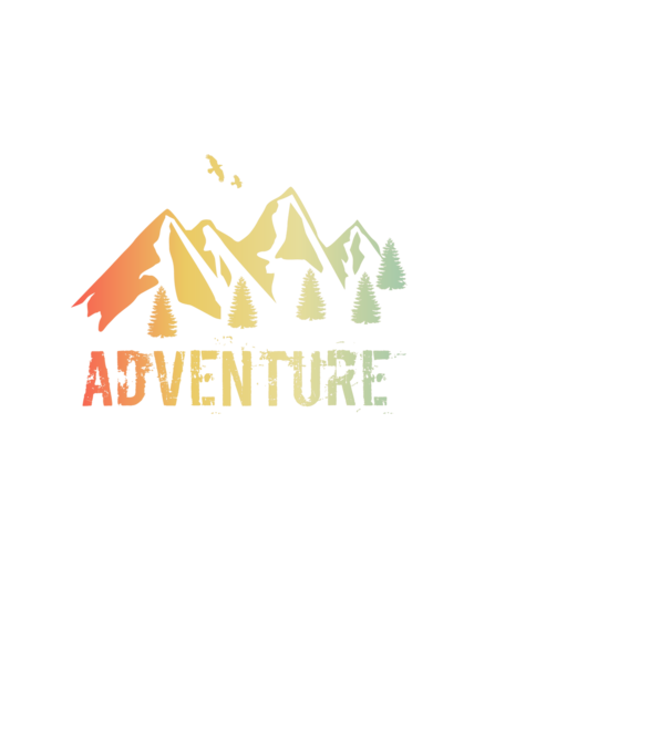 Adventure minta fehér pólón