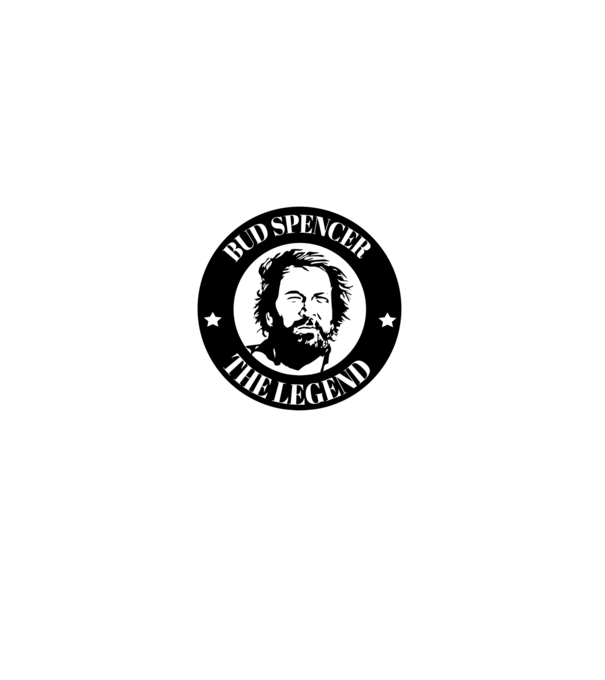 Bud spencer the legend minta szürke pólón