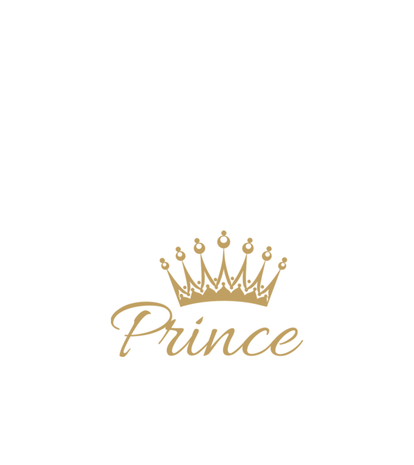 Prince minta fekete pólón