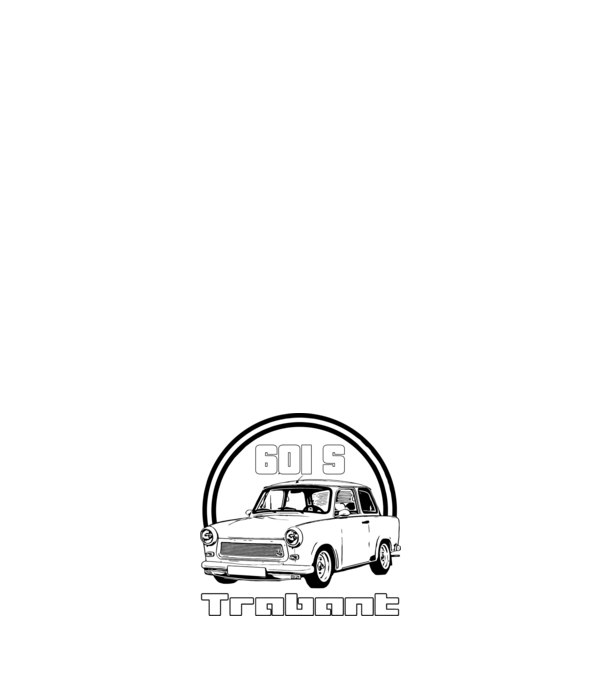 trabant minta világos rózsaszín pólón