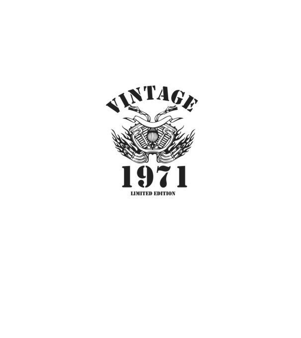 1971 minta szürke pólón