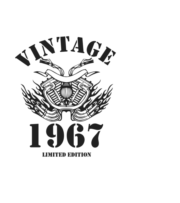 1967 minta világoskék pólón