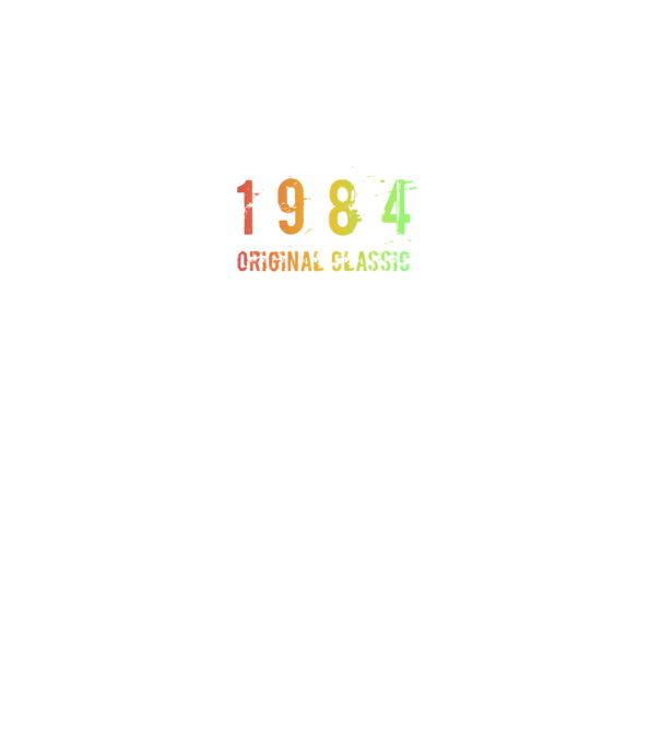 1984 minta fekete pólón