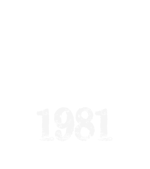 1981 minta sötétkék pólón