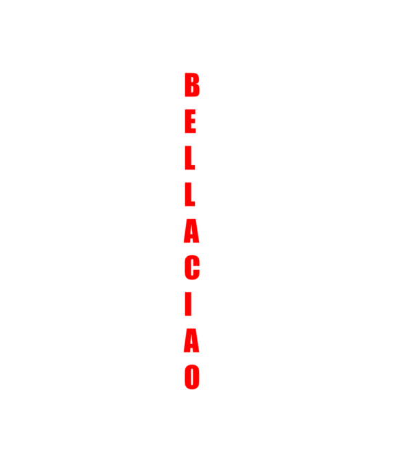 Bella ciao minta fehér pólón