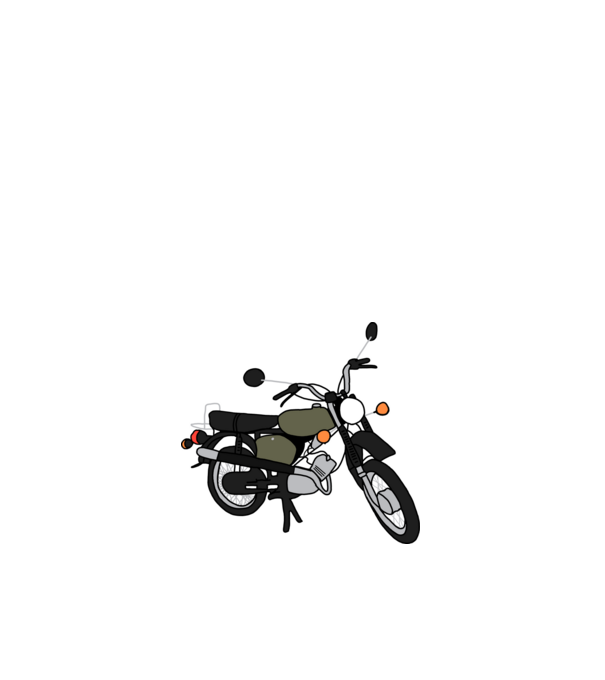 simson minta fehér pólón