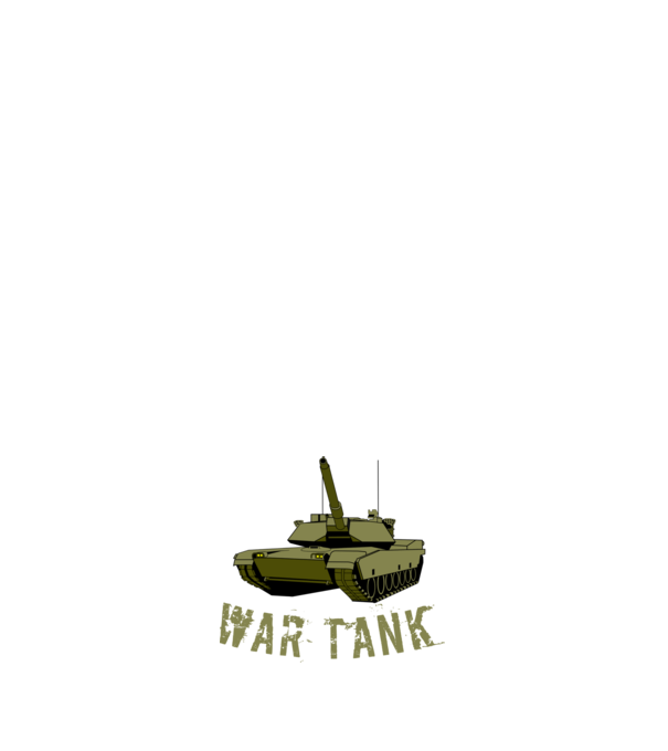 Tank minta fehér pólón